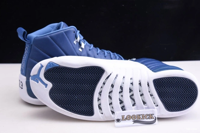 Cheap TBK Retro Stone Jordan 12 130690-404 Air Blue 0710